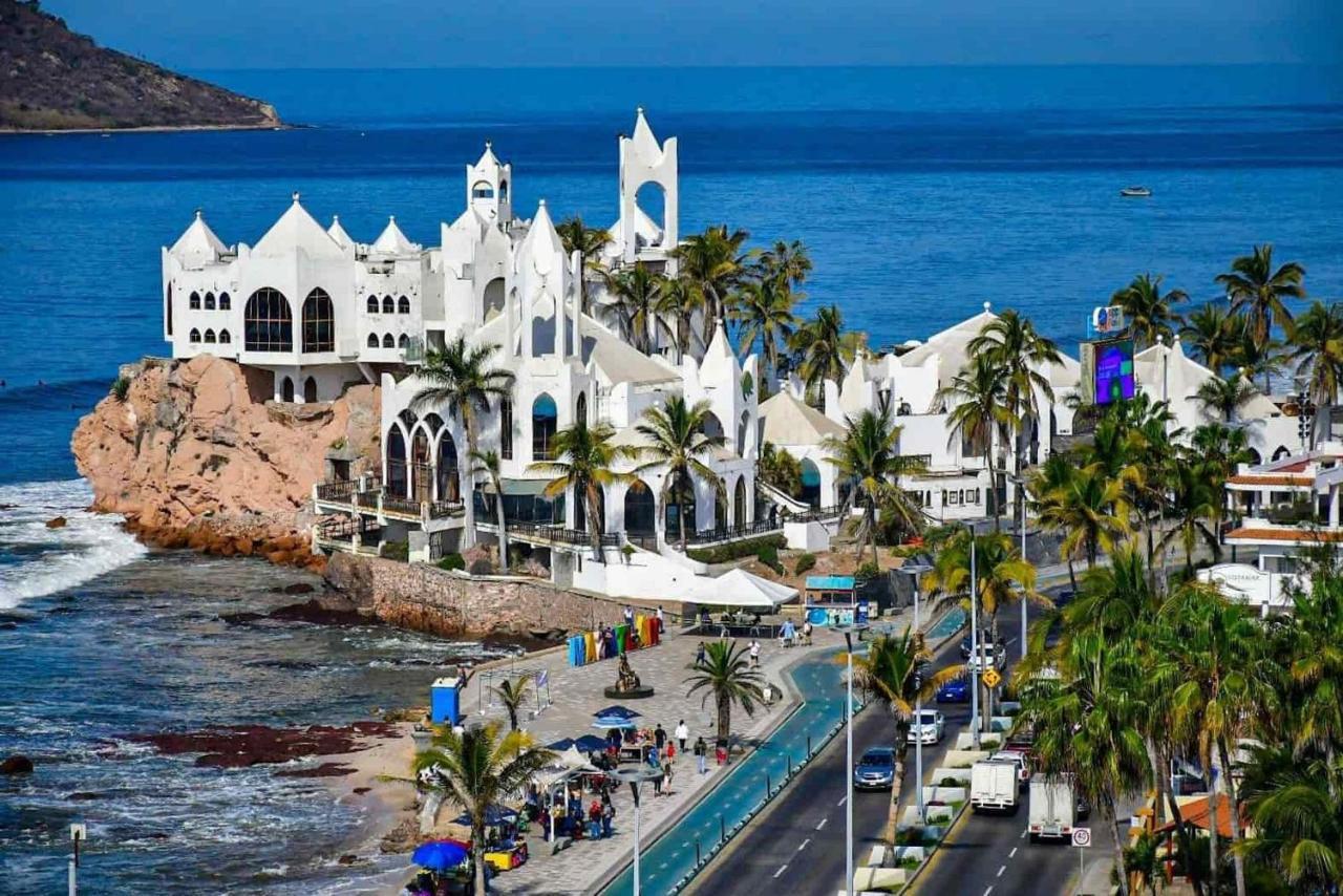 Departamento En Mazatlan Frente Al Mar Y Alberca Comun. Leilighet Eksteriør bilde