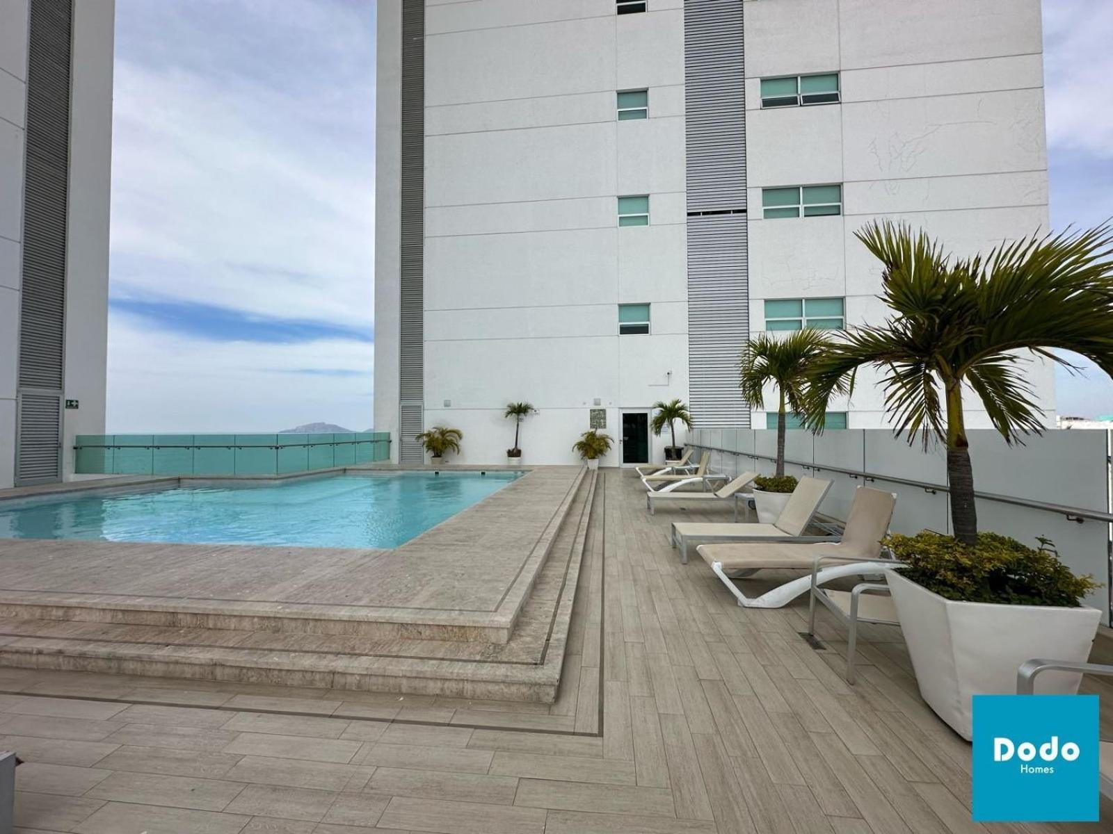 Departamento En Mazatlan Frente Al Mar Y Alberca Comun. Leilighet Eksteriør bilde