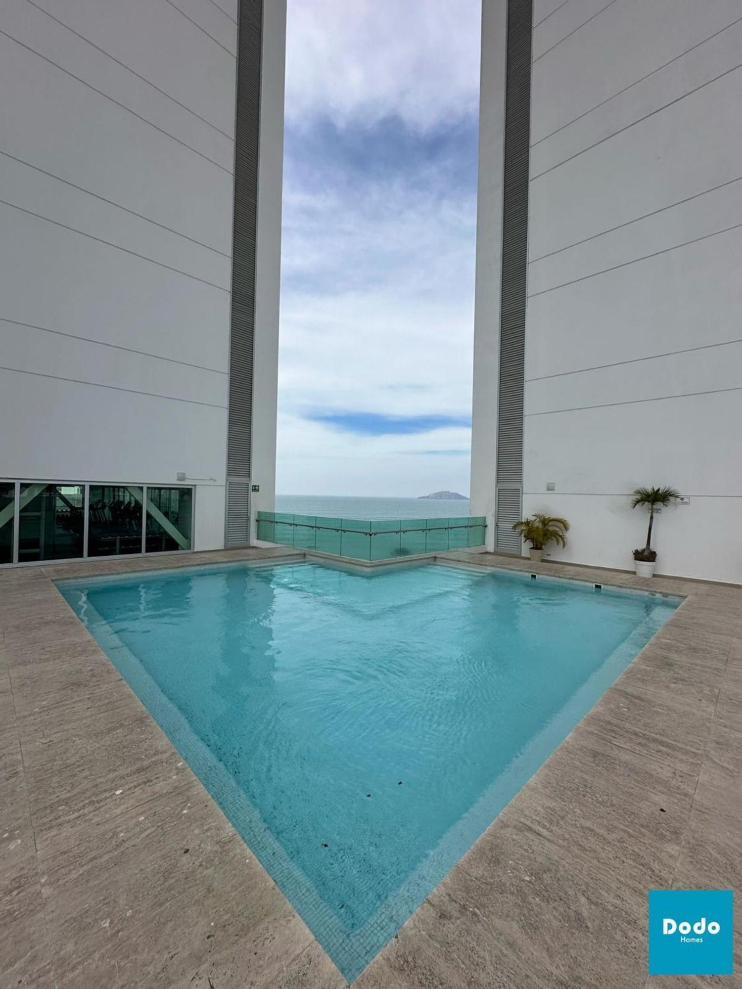 Departamento En Mazatlan Frente Al Mar Y Alberca Comun. Leilighet Eksteriør bilde